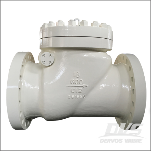 C12 Swing Check Valve, BS 1868, API 6D, DN450, PN100, Raised Face