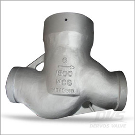 API 6D Lift Check Valve, BW, 6 Inch, CL1500