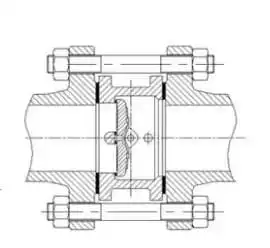 Connection of valves