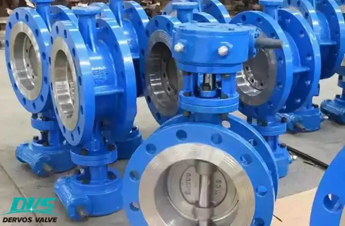 What is a triple eccentric butterfly valve?