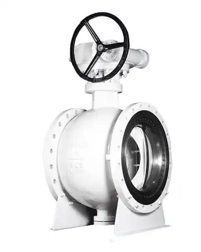 Eccentric half ball valve