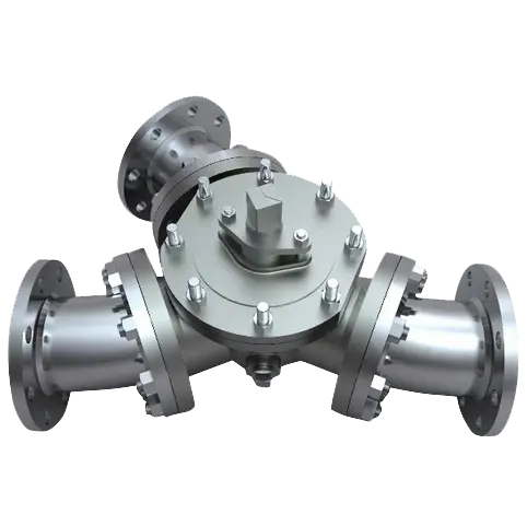 Y-shaped Ball Valve