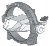 The Structure of Super Large Two-way Sealed Butterfly Valves