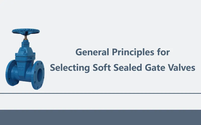 General Principles for Selecting the Soft Sealed Gate Valves