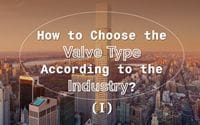 How to Choose the Valve According to the Industry? (Part One)