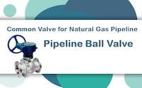 Common Valves for Natural Gas Pipelines-Pipeline Ball Valves