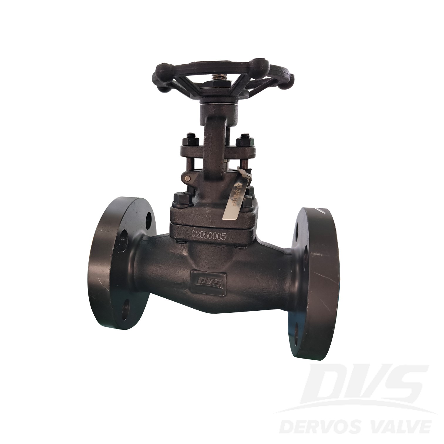 RF Connection, 1/2" 600LB Forged Steel Gate Valve, Body A105N, API602