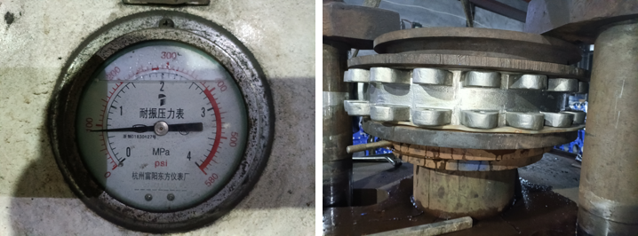 Knife Gate Valve 20" 150LB CF8 Bevel Gear LUG-RF