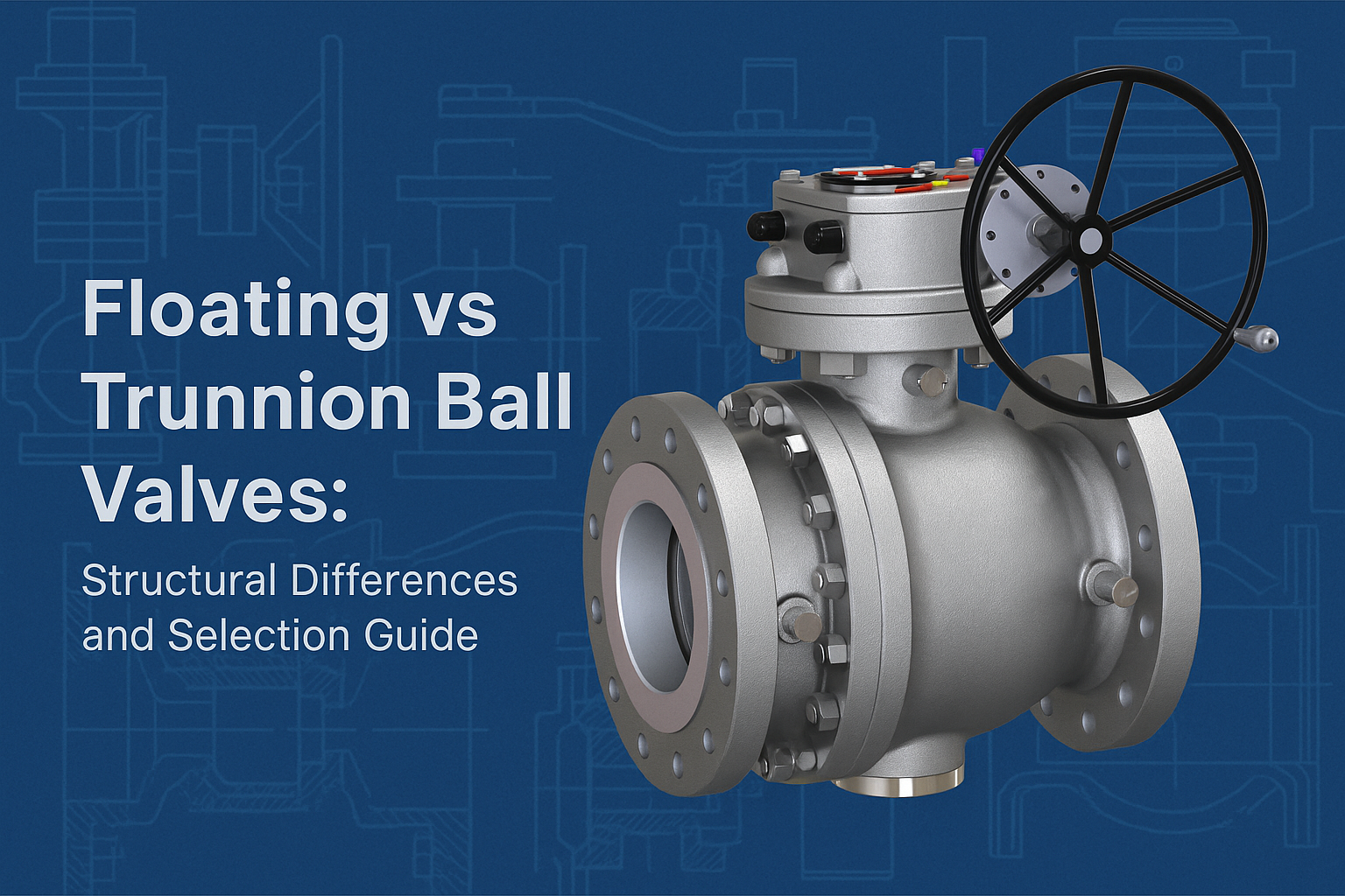 Floating vs Trunnion Ball Valves: Structural Differences and Selection Guide