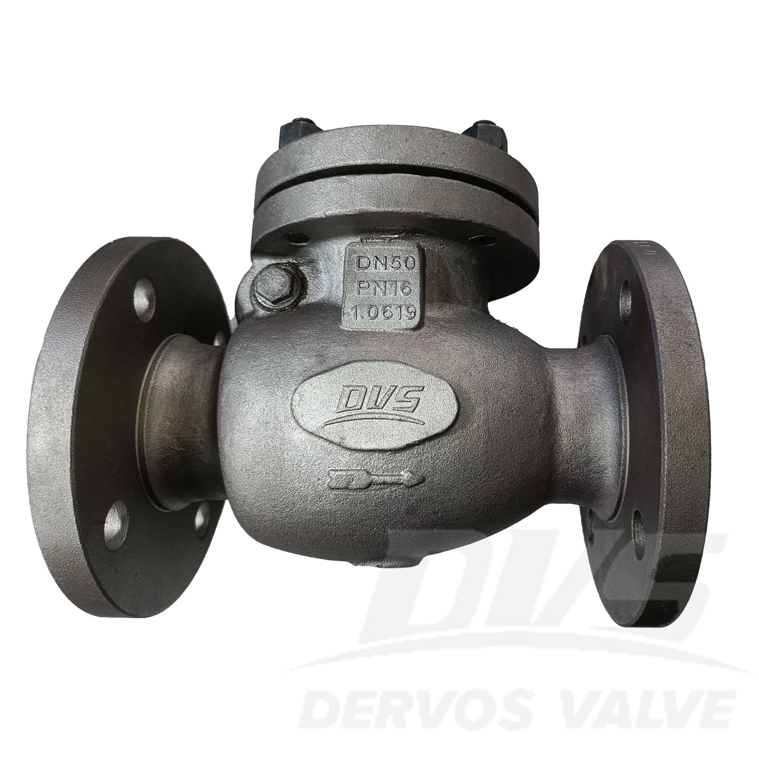 DN50 PN16 Swing Check Valve Body EN 10213 1.0619 DIN
