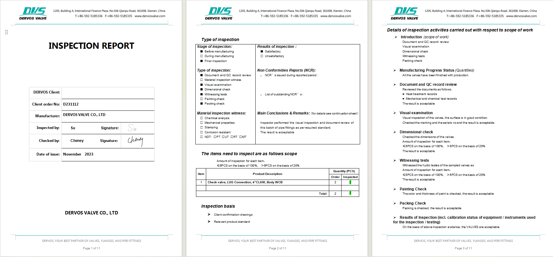 Dual Plate Wafer Check Valve