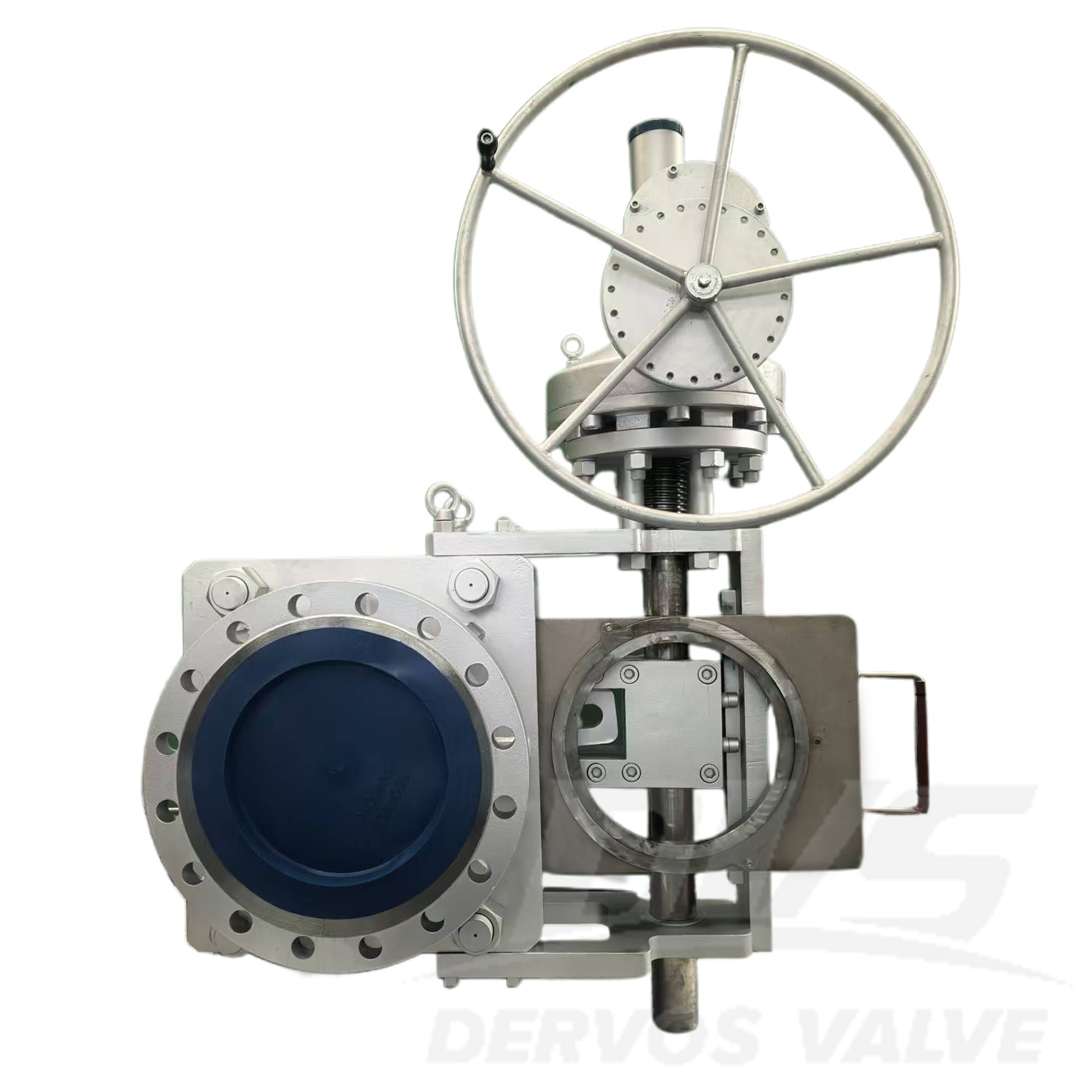 DN400 PN4.0MPA Slide Blind Valve A182 LF2 EN12516-1/2