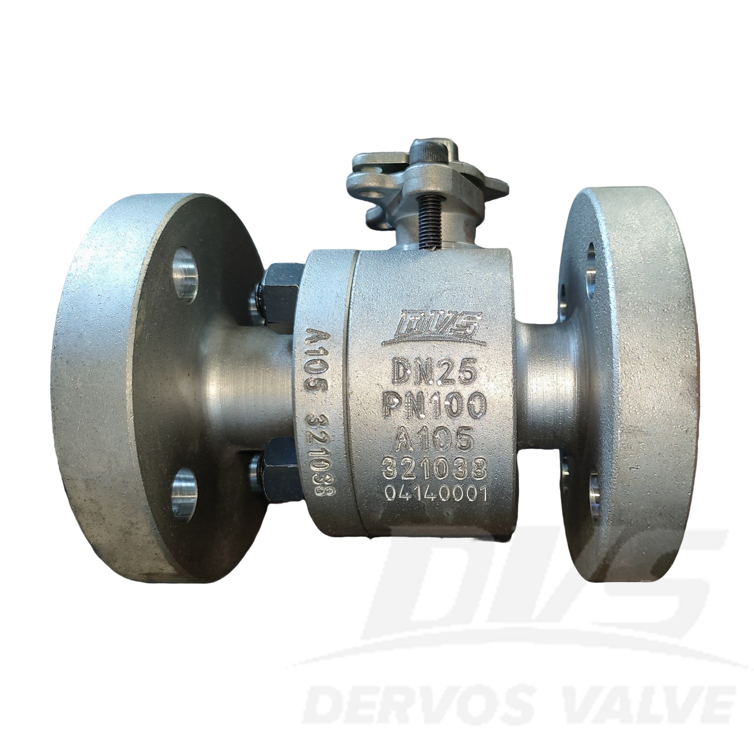 DN25 PN100 Forged Floating Ball Valve EN1092-1/D A105 EN 12266