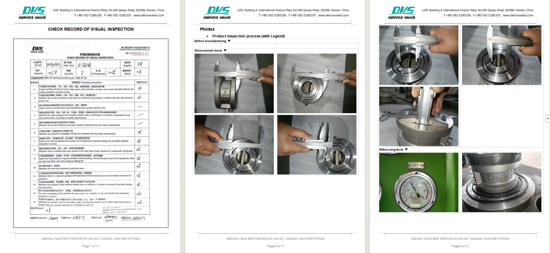 Wafer Type Check Valve