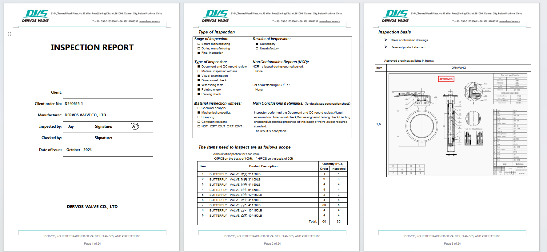 Double Eccentric Butterfly Valve