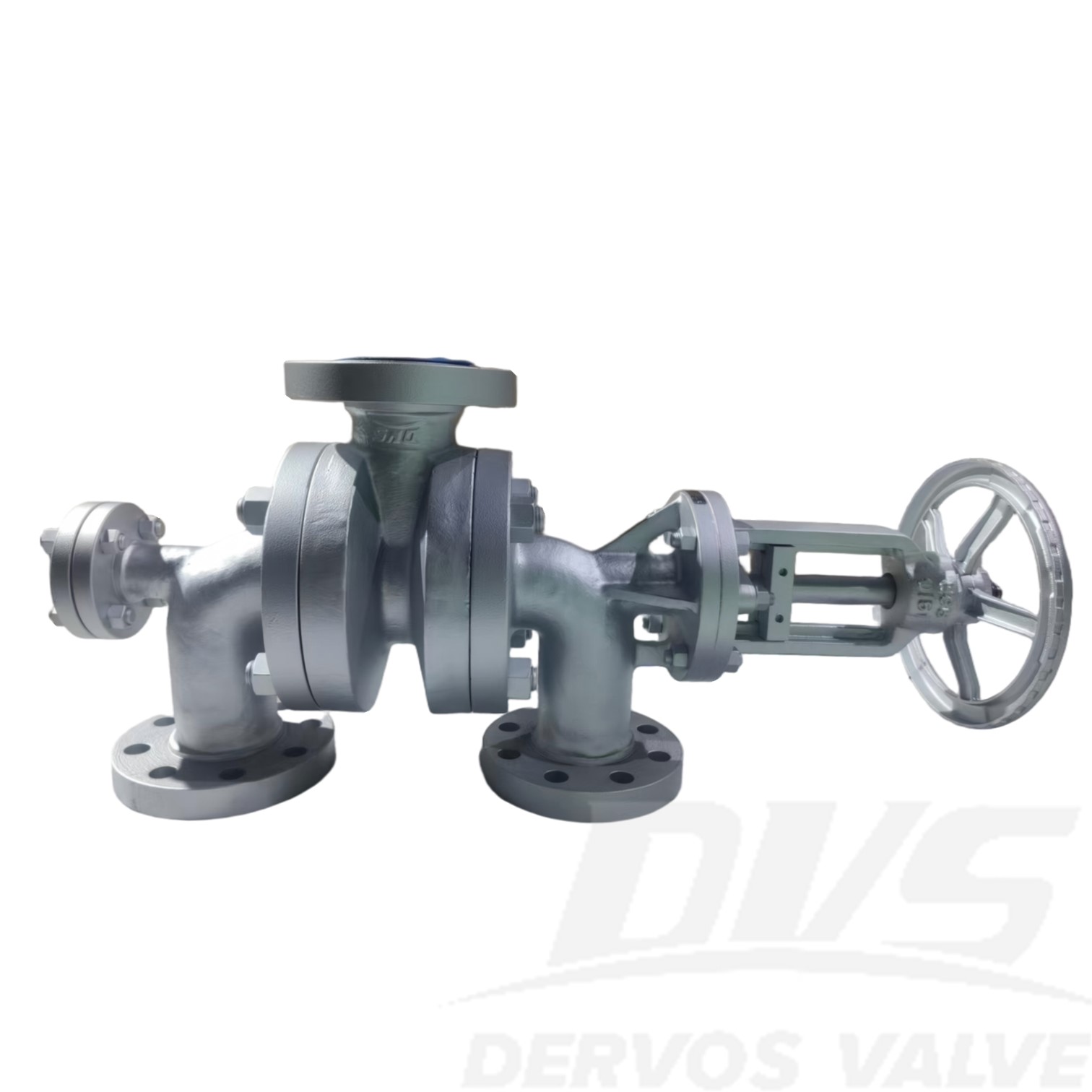 DN80 PN100 Directional Control Valve WC6 Handw Wheel EN13709