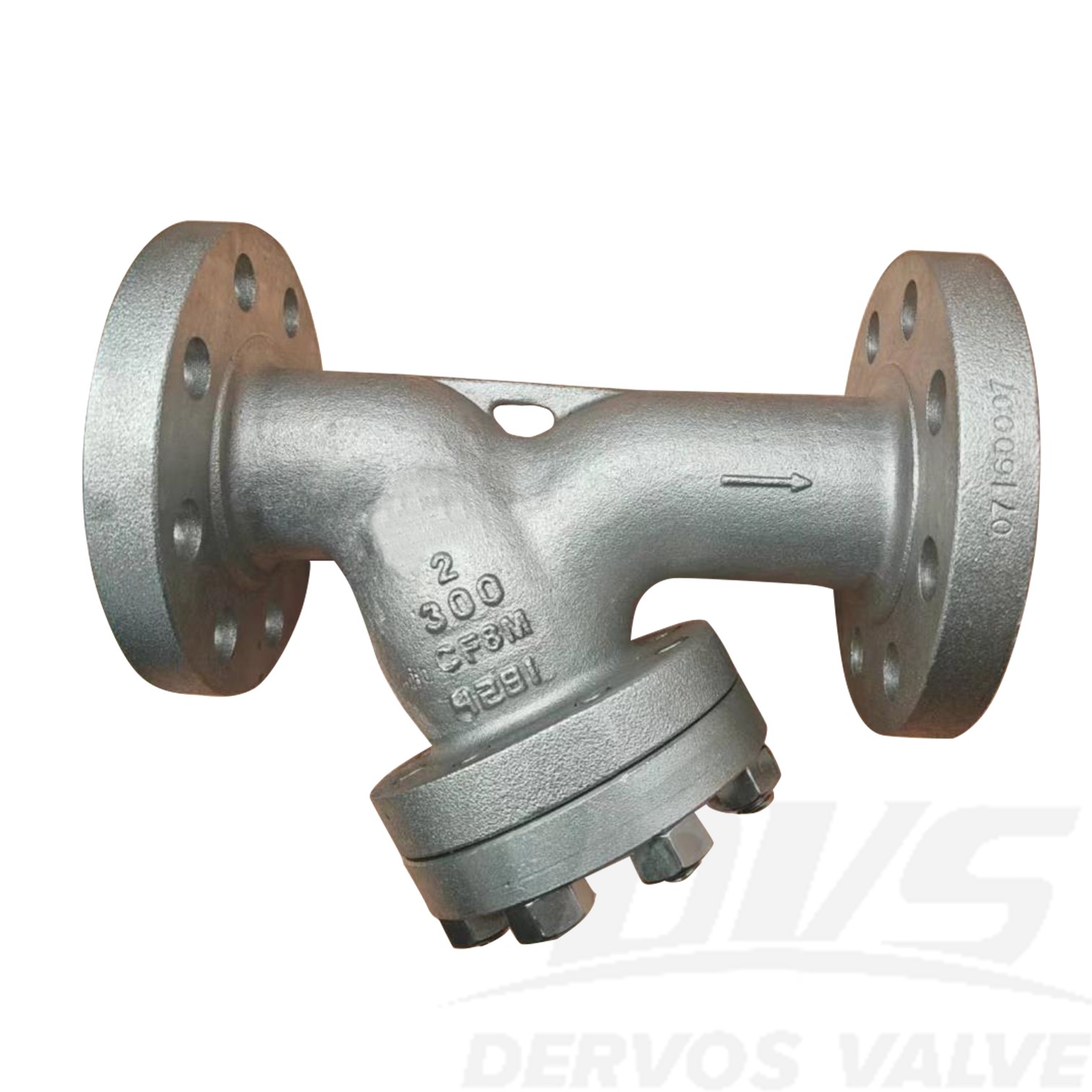 2" 300LB Y Type Strainer CF8M ASME B16.34 RF