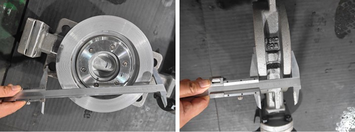 Three Eccentric Butterfly Valve