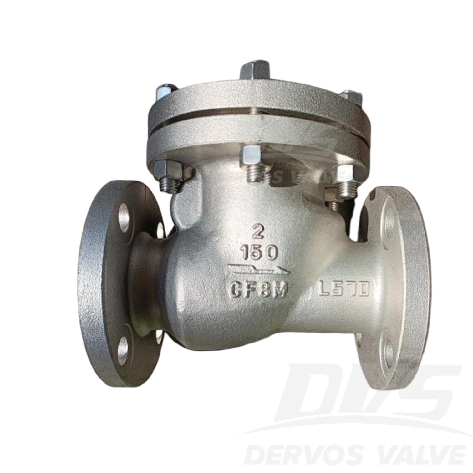 Stainless Steel Swing Check Valve 2" 150LB RF CF8M API 6D