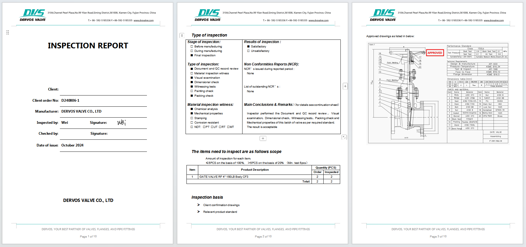 Stainless Steel Gate Valve