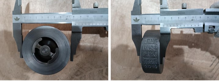 Single Plate Wafer Type Check Valve