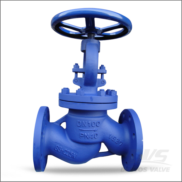 Cast Steel Globe Valves, DIN 3356, DN100, PN40 - Dervos