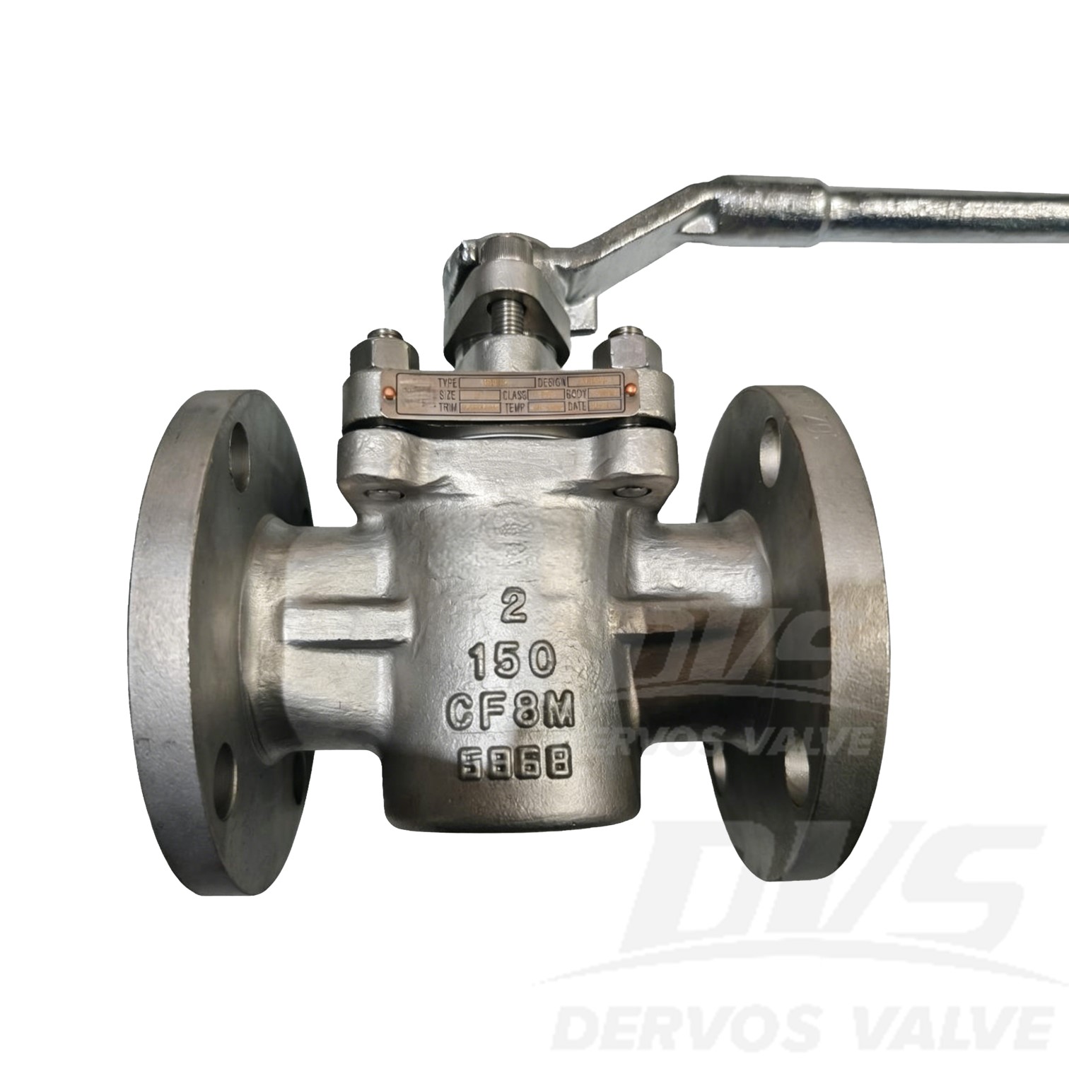 Stainless Steel Plug Valve 2" 150LB CF8M API599 Lever