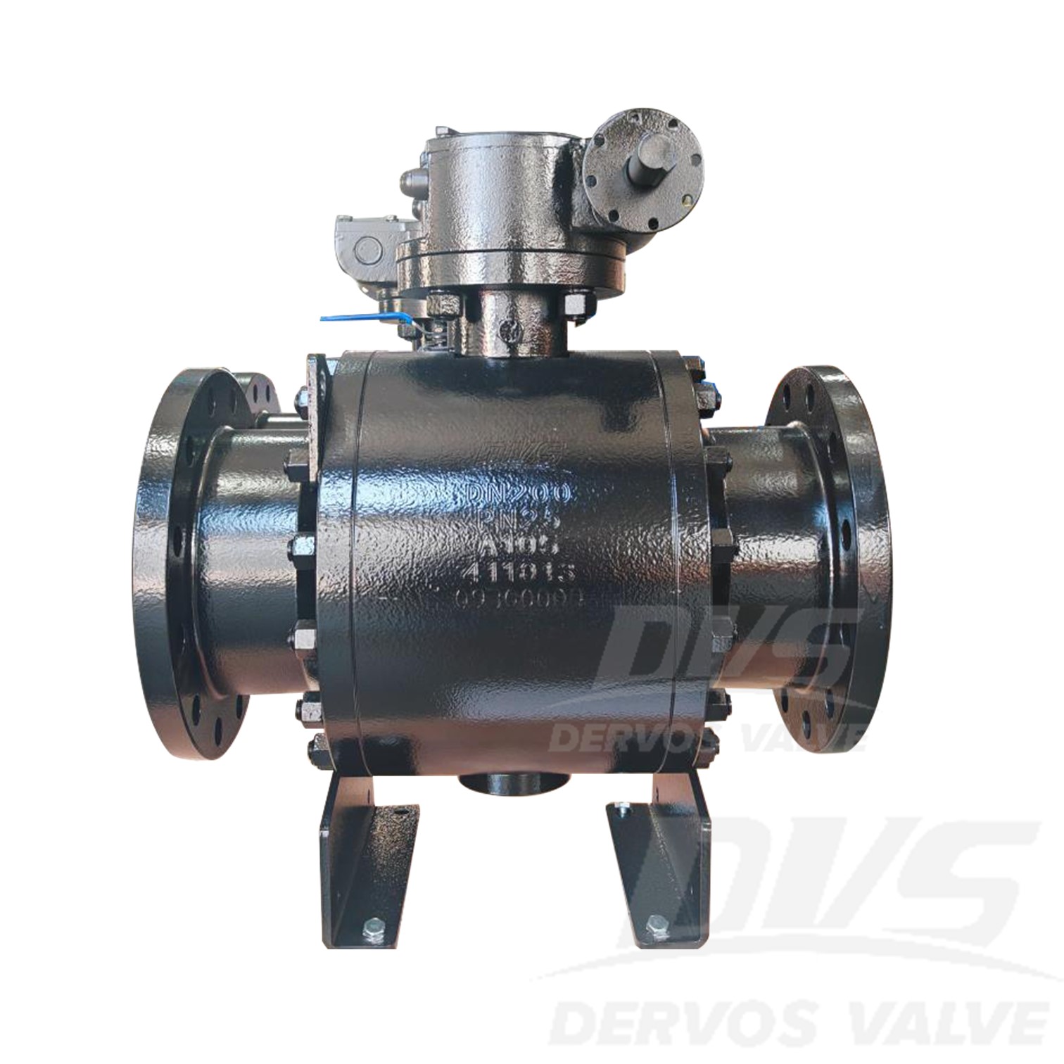 Forged Steel Trunnion Ball Valve DN200 PN25 ASTM A105 BW