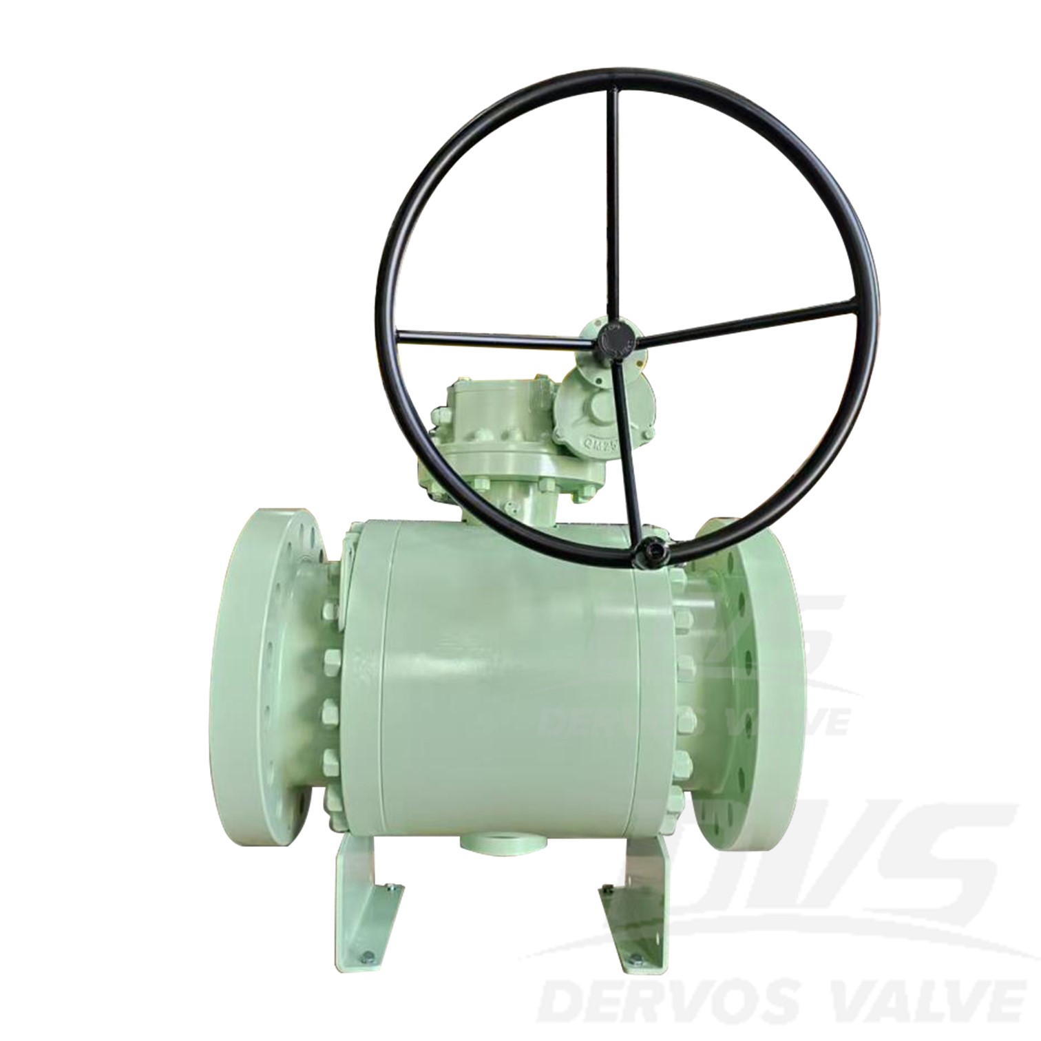 Forged Steel Trunnion Ball Valve 10" 600LB A105 RF