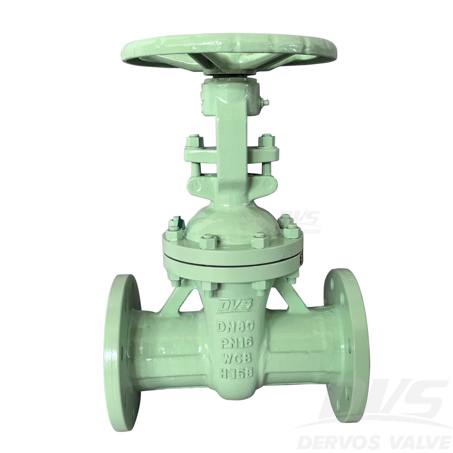 Cast Steel Gate Valve DN80 PN16 WCB EN1092-1 B