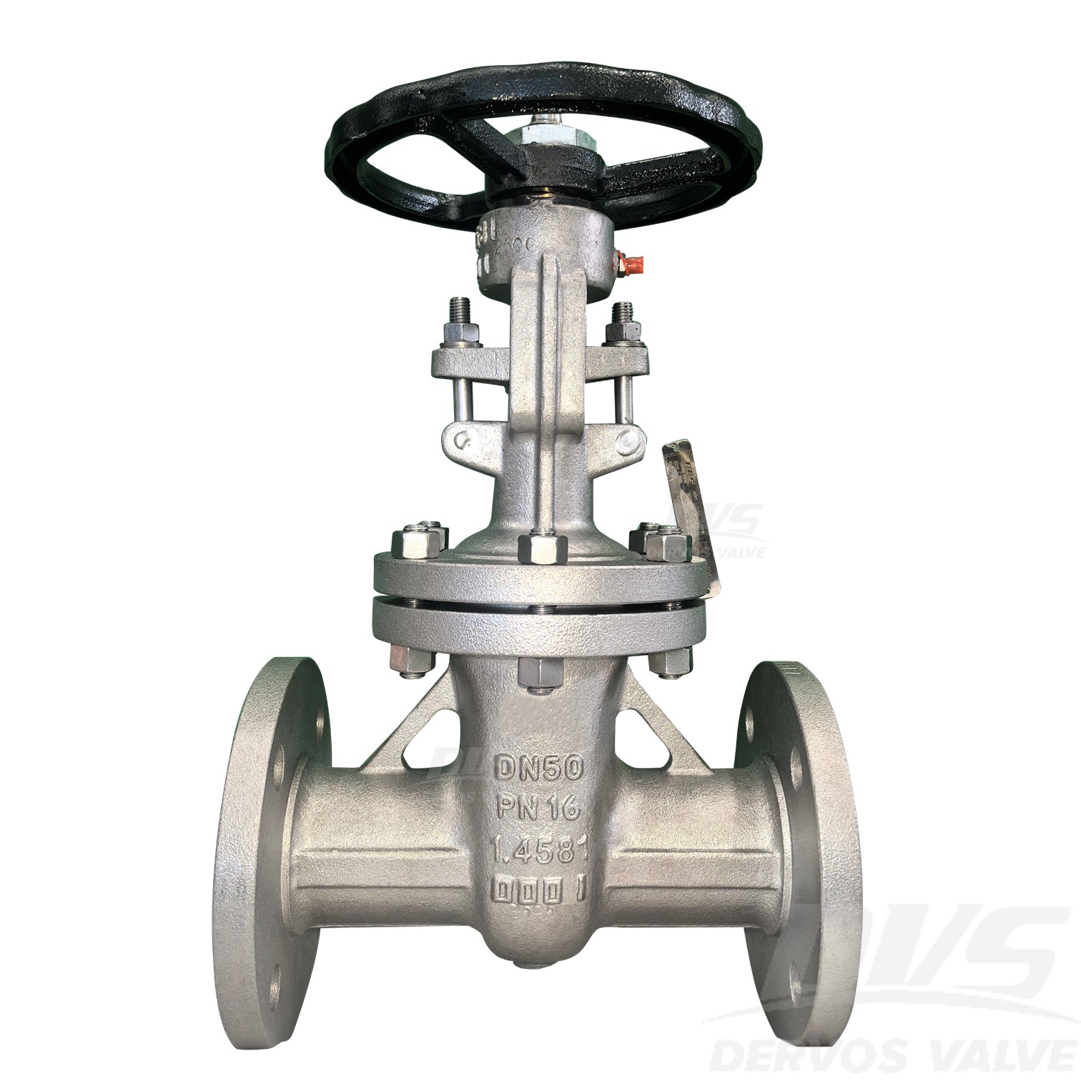 Cast Stainless Steel Gate Valve DN50 PN16 1.4581 EN 1092-1